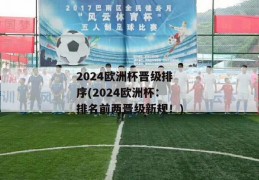 2024欧洲杯晋级排序(2024欧洲杯：排名前两晋级新规！)