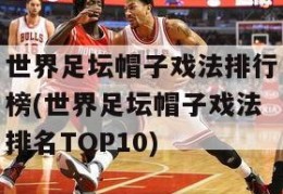 世界足坛帽子戏法排行榜(世界足坛帽子戏法排名TOP10)