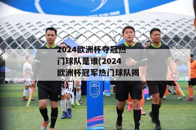 2024欧洲杯夺冠热门球队是谁(2024欧洲杯冠军热门球队揭晓)